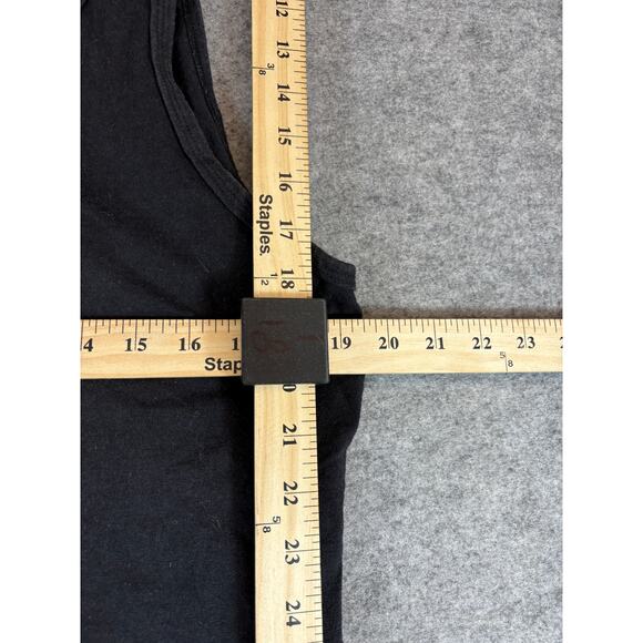 Vintage 80s Huey Lewis And The News Tank Top Mens Small Black Concert Band Shirt - Picture 5 of 6